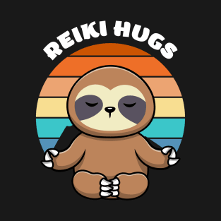 Reiki Hugs! Sloth - style 2 T-Shirt