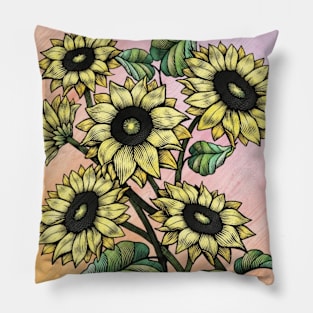 Sunflowers Pillow