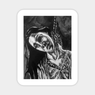 Haunting Of Hill House - Bent Neck Lady portrait (original) Magnet