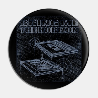 Bring Me the Horizon Technical Drawing Pin