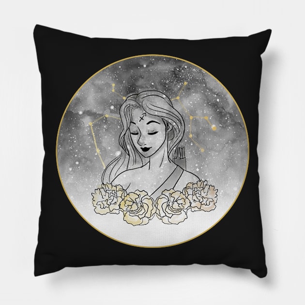 Sagittarius Pillow by shelbywolf