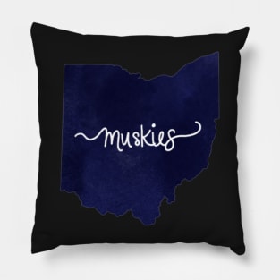 Xavier Muskies Ohio Pillow