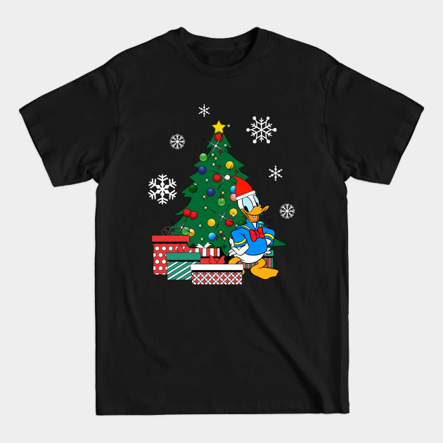 Donald Duck Around The Christmas Tree - Donald Duck - T-Shirt Donald Duck Around The Christmas Tree - Donald Duck - T-Shirt