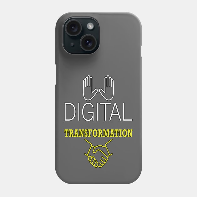 Digital Transformation Phone Case by UltraQuirky