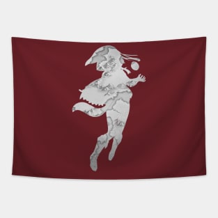 Velouria: Wolf Cub Tapestry