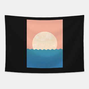 Sunset Pink Sky Tapestry