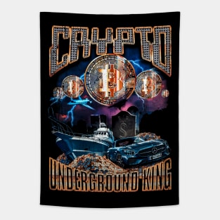 Crypto Underground King Tapestry