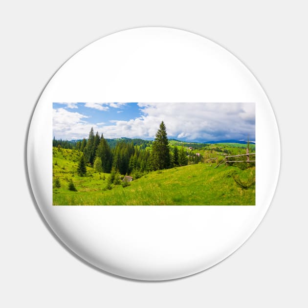 green hills panorama Pin by psychoshadow