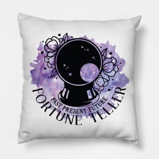 Fortune teller past present future Pillow