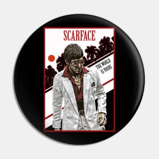 SCARFACE Pin