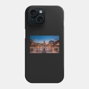 Skopje, North Macedonia at night Phone Case