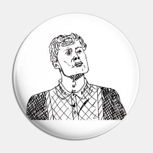 james acaster - indignance Pin