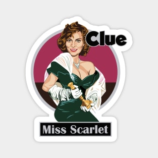 CLUE Miss Scarlet Magnet