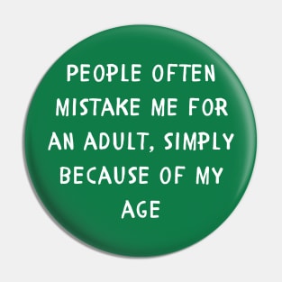 Growing pains Pin