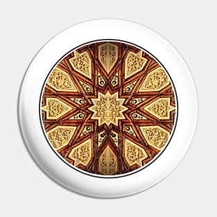 Coptic Ivory and Wood Work Pin