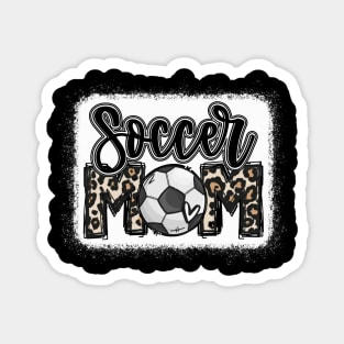 Soccer Mom Leopard Shirt Soccer Mom Magnet