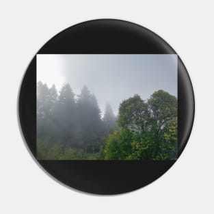 Foggy forest Pin