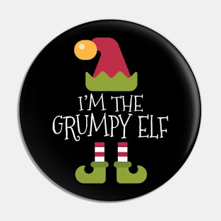 Christmas I'm the Grumpy Elf Pin