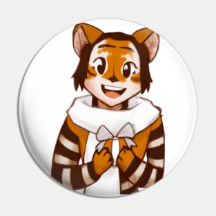 Cute Tiger Drawing Pin