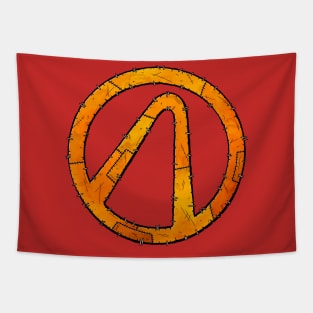 Vault Symbol Stitched - Borderlands Tapestry