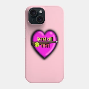 Softball mom Phone Case