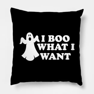 I boo what I want Pillow