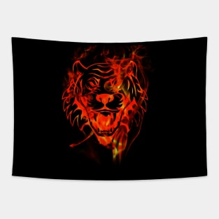 travel tiger face Tapestry