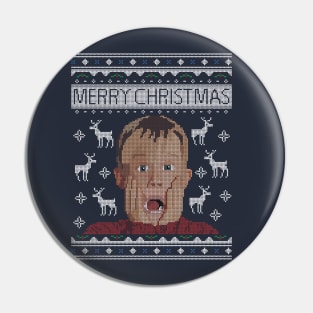 Home Alone Kevin Christmas Knit Pin