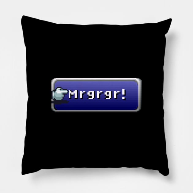 Mrgrgr! Pillow by CCDesign