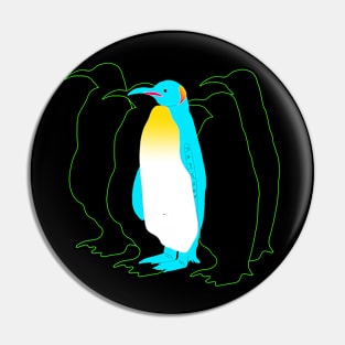 Emperor penguin Aptenodytes forsteri Pin