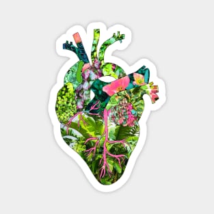 Botanical Heart Magnet