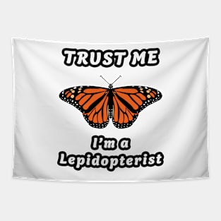 🦋 Royal Monarch Butterfly, "I'm a Lepidopterist" Tapestry