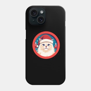 Manx Cat  Xmas, Love Cats Phone Case