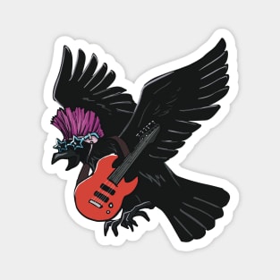 Rockstar Raven Magnet