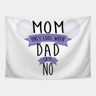 Funny Mom Design Tapestry