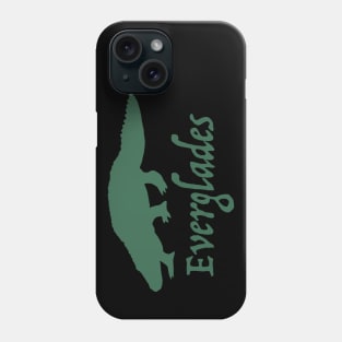 Everglades Gator Walking Phone Case