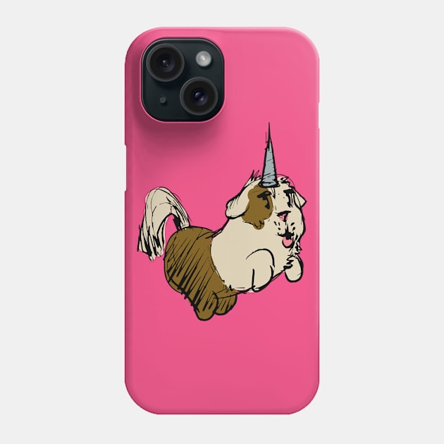 Guinea Pig Unicorn Phone Case by GuineaPigArt