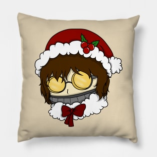 ticci toby christmas chibi Pillow