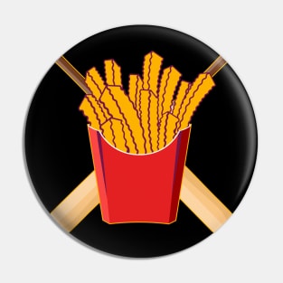 Team Rally Fries Pin