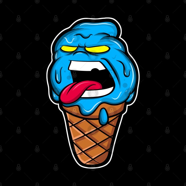 angry ice cream by Behold Design Supply
