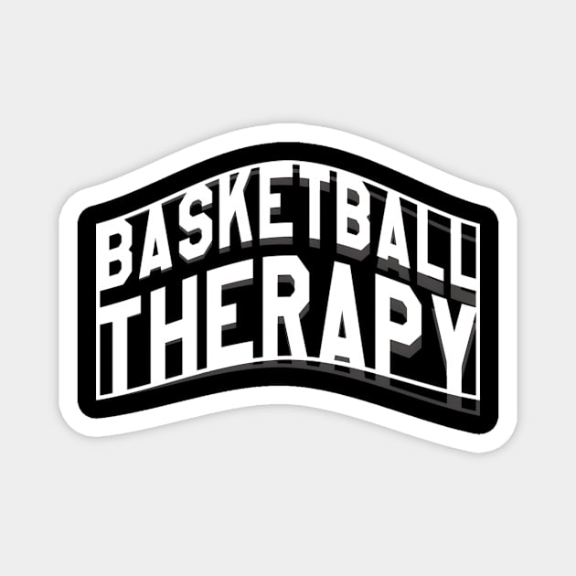 Basketball Therapy Magnet by lmsmarcel