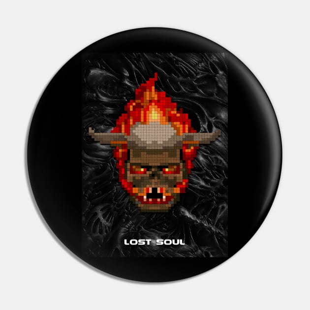 Lost Soul Pin by Beegeedoubleyou