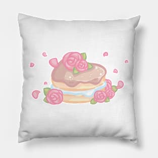 Sweet Heart Chocolate Layer Cake Pillow