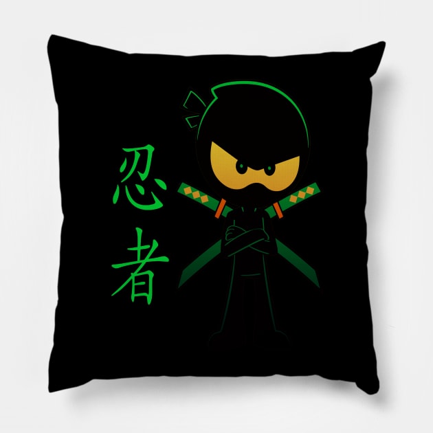 ninja kid Pillow by lady maker 794