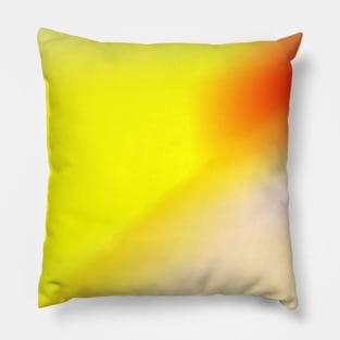 pink yellow cream abstract texture Pillow