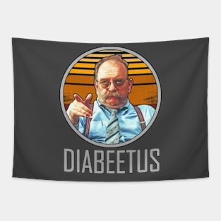 Diabeetus Wilford Brimley  - Retro Tapestry