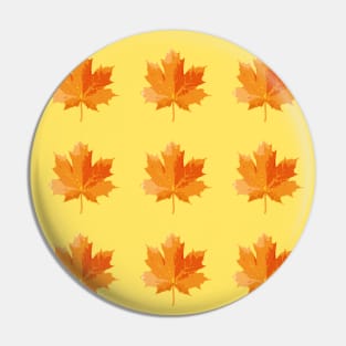 Maple leaves in autumn pattern Pin