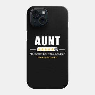 Five Stars Aunt Phone Case