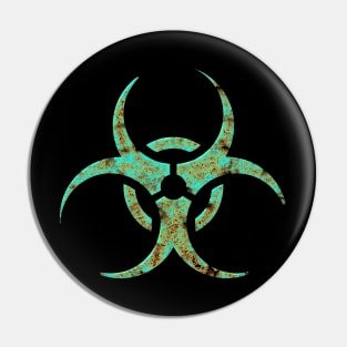 Biohazard symbol Pin