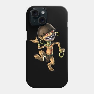 Aztec Mythical Creature Chaneque Phone Case